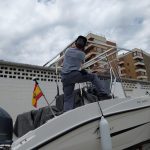 toldo acero inoxidable para barco